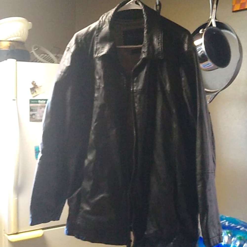 Leather jacket